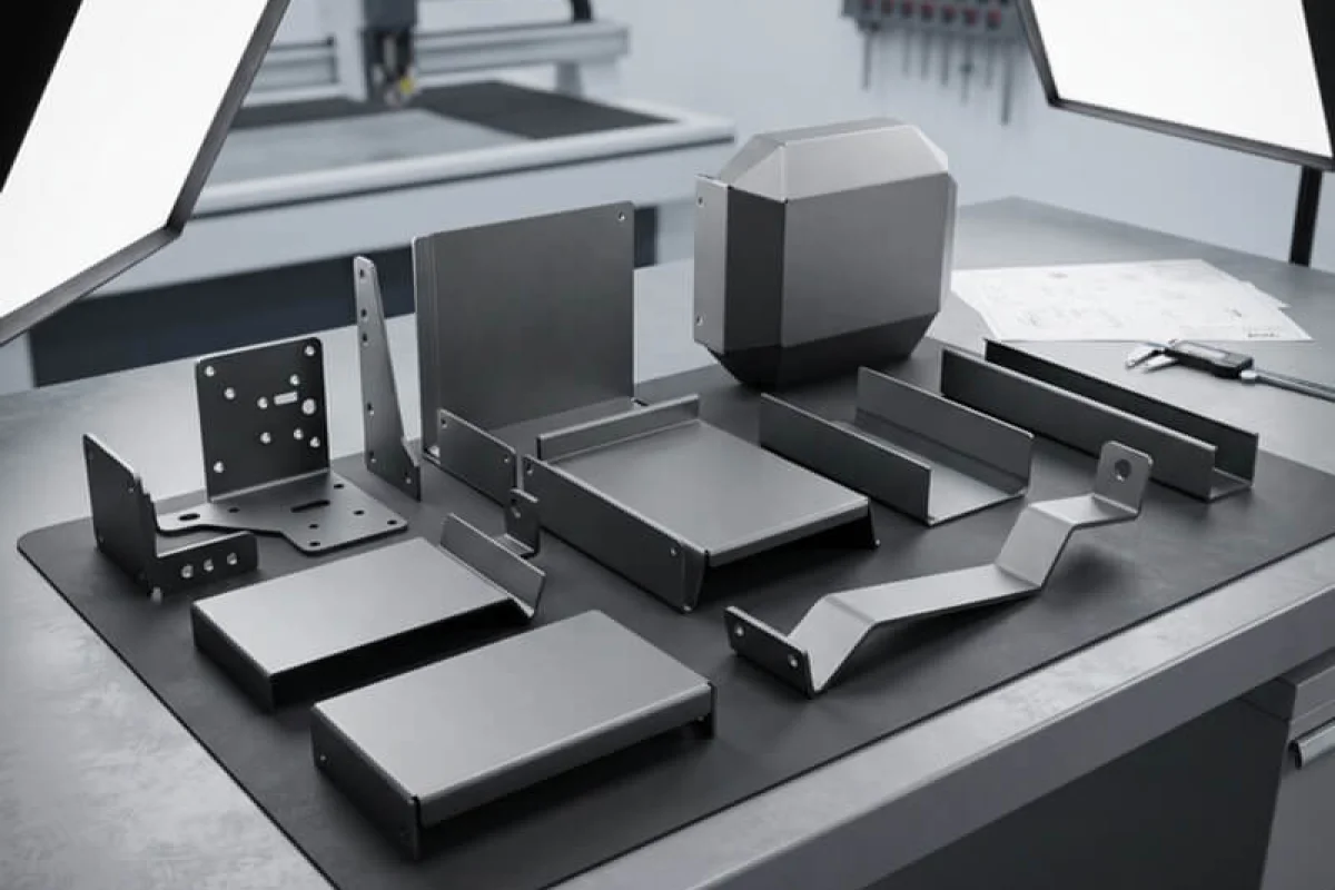 CNC-Faserlaserschneiden und Roboter-Abkantbiegen (Kopya)